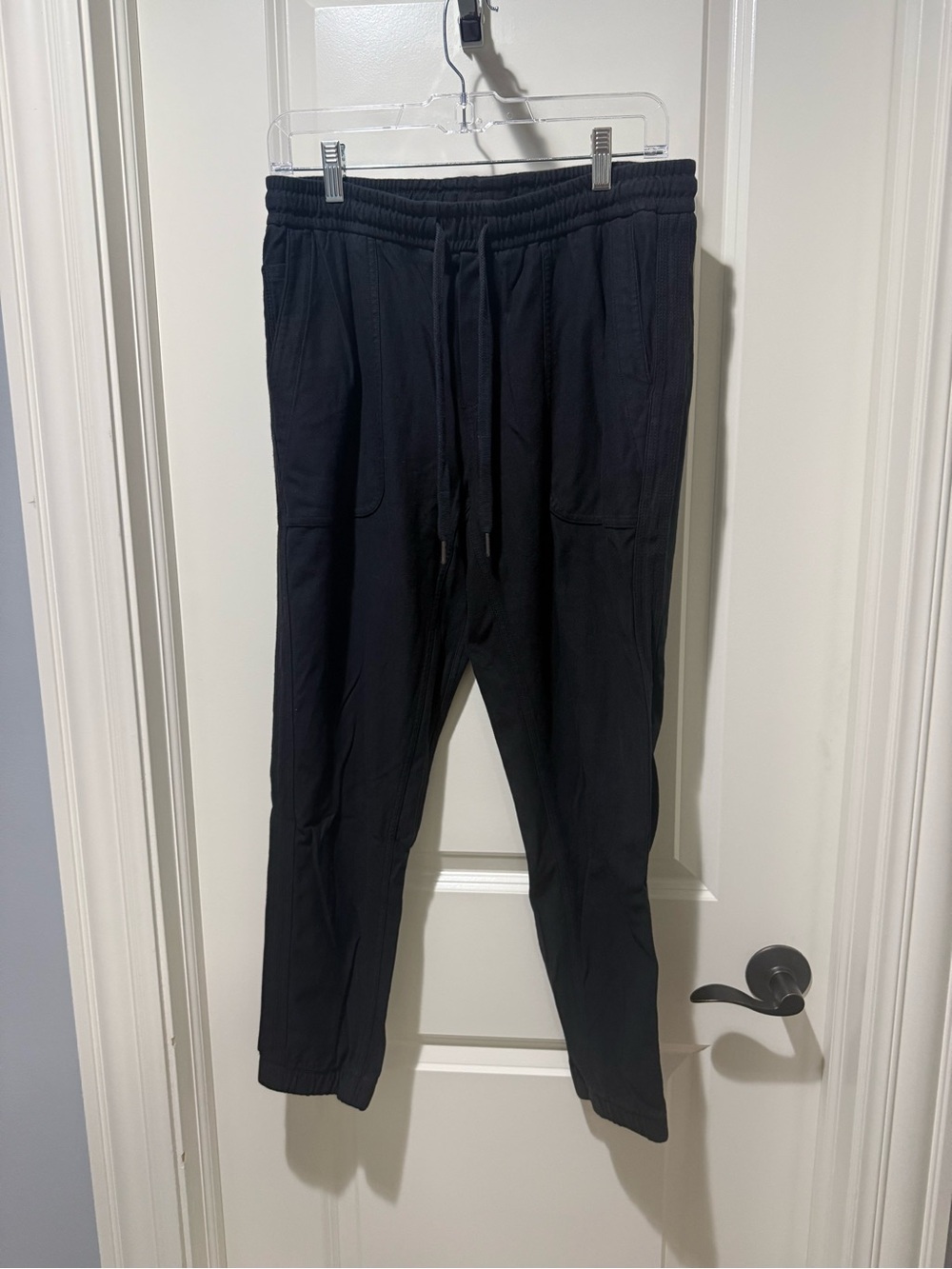 Athleta Black Farallon Drawstring Joggers size Medium